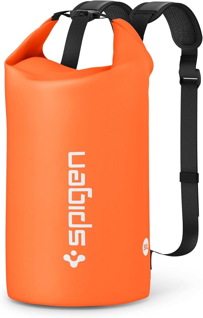 Spigen Sac à Dos étanche 30L (Orange) : Amazon.fr: Sports et Loisirs